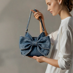 Anita – retro stiliaus rankinė su kaspinu – produkto nuotrauka 2